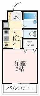 ヴィラージュ窪田【2階】の間取り