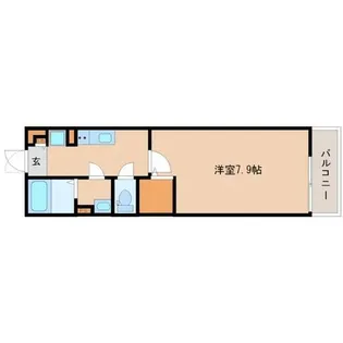 リブリ・oak 出屋敷【1階】の間取り