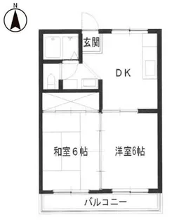 コーポ88【2階】の間取り