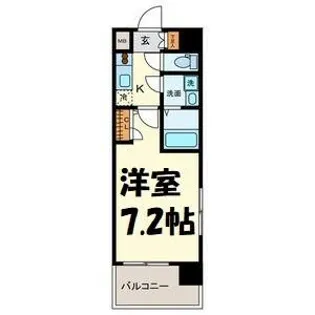 UURコート名古屋名駅【3階】の間取り