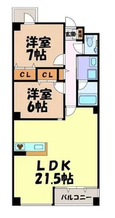 コモド覚王山【1階】の間取り