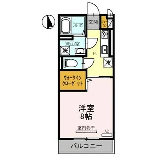 アネックスⅡ【2階】の間取り