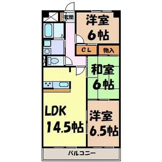 Grace城山【2階】の間取り