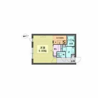 Branche浄心【401号室】の間取り