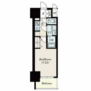 S-RESIDENCE池下駅前【11階】の間取り