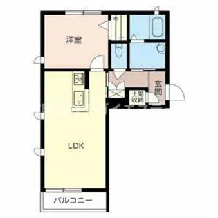 加東市上中(セレナヴィラ)【303号室】の間取り