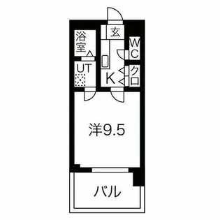 SPAZIO METALLO【9階】の間取り