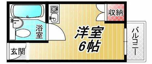 エテルナ長瀬【3階】の間取り