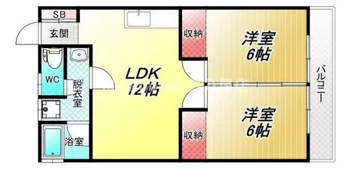 グレーハイツ【3階】の間取り