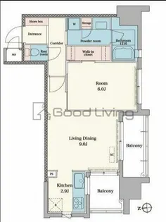 RJRプレシア博多駅前【7階】の間取り