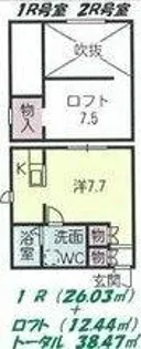 プリマG壱番館【1階】の間取り