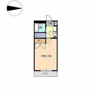 ジュピター翔【103号室】の間取り