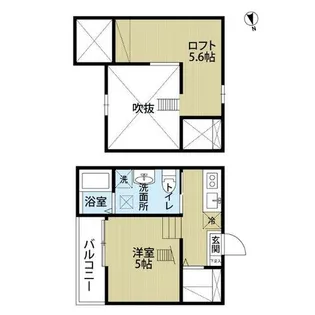 プリエール名古屋【1階】の間取り