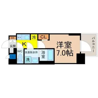 S-RESIDENCE名駅太閤【2階】の間取り