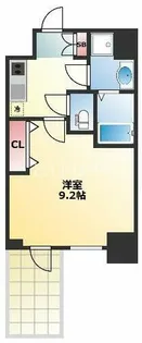 メインステージ心斎橋EAST【603号室】の間取り