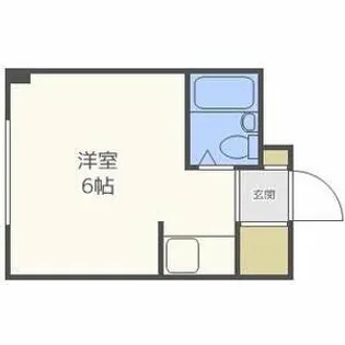 ロイヤルハイツ【4階】の間取り