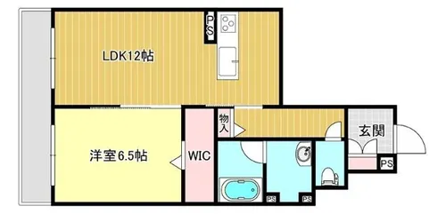 Marina Garden【1階】の間取り