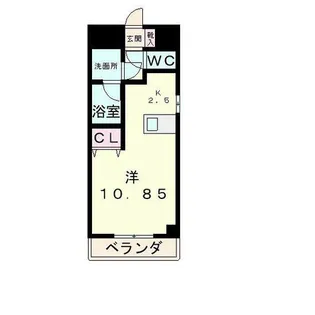エンゼルプラザeast1【8階】の間取り