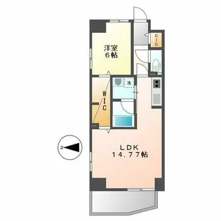 名駅南サクセスⅧ【4階】の間取り
