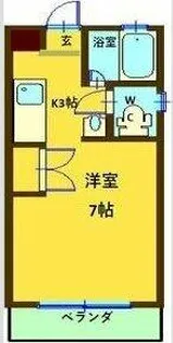 シルバープレイス【2階】の間取り