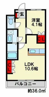 グランド・ハピネス【102号室】の間取り