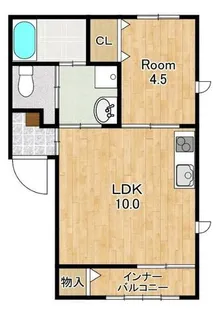 GARASA【1階】の間取り