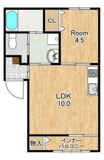 GARASHA【2階】の間取り