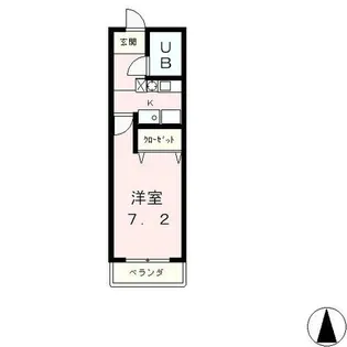 T・Oコーポ石山A棟【3階】の間取り