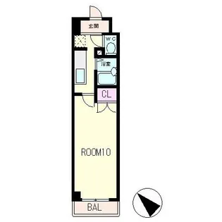 アートプラザ南笠【2階】の間取り