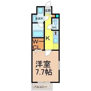 ソレアード【7階】の間取り