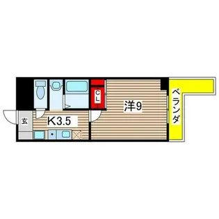 JJ八事ビル【6階】の間取り