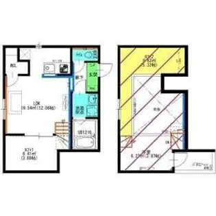 RadIAnce名城公園 N棟【1階】の間取り