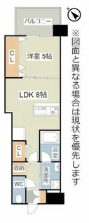 コンプレート金田【2階】の間取り
