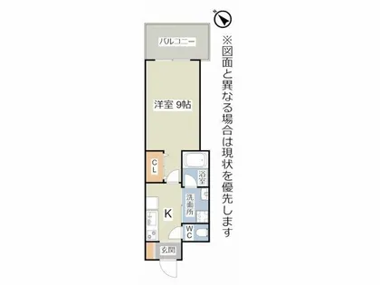 コンプレート金田【2階】の間取り