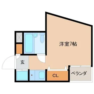 ロイヤルメゾン塚口10【2階】の間取り