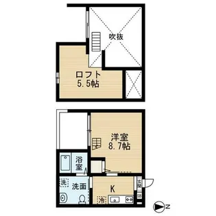 Bonnefraise(ボンヌフレイズ)【1階】の間取り