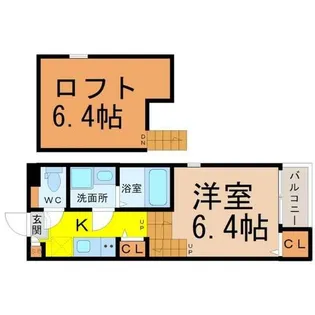 トレノハウス【2階】の間取り