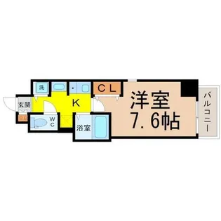 アスナ【7階】の間取り
