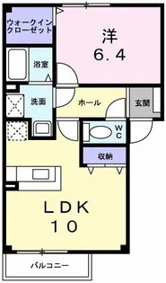 グリーンアヴェニュー【1階】の間取り