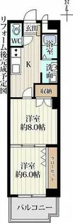 02 ENSHOW2【4階】の間取り