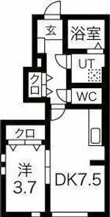 ダイヤモンドヒルズ半田上池【1階】の間取り