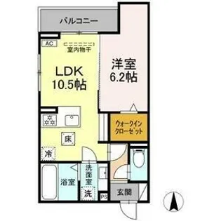 サクラガーデン瑞穂【2階】の間取り