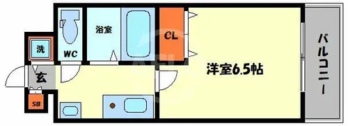 サンアーク深江橋【3階】の間取り