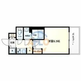 S-RESIDENCE高井田beleta【11階】の間取り
