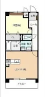 ホームクラルス【3階】の間取り