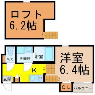 プレミアムハウス.K【1階】の間取り