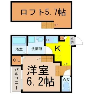 CUORE名古屋(クオーレ名古屋)【1階】の間取り