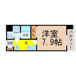 Mステージ栄【10階】の間取り