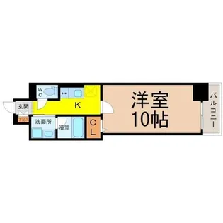 SOU大須(ソウ大須)【13階】の間取り