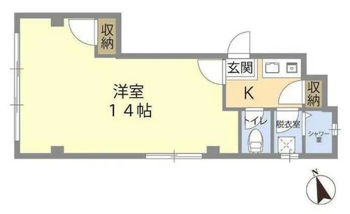 兵庫県神戸市長田区寺池町1丁目【マンション】の間取り